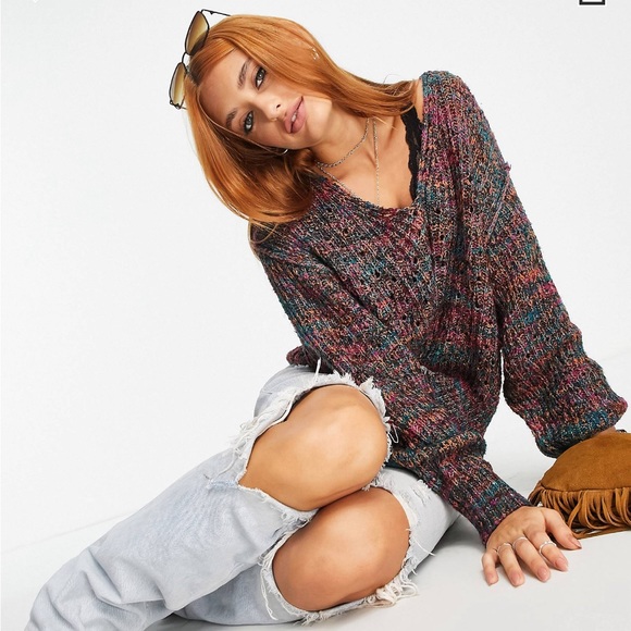Free People Sweaters - Free People Space Knit Sweater